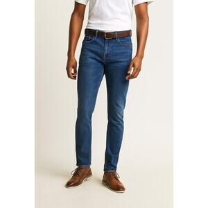 Ben Sherman Men’s Brown Leather Lace Up Loafers size 42 US size 9